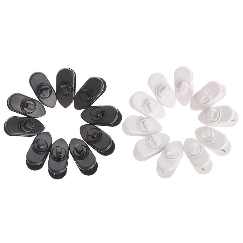 Kẹp Giữ Dây Cáp Tai Nghe Màu Trắng Đen