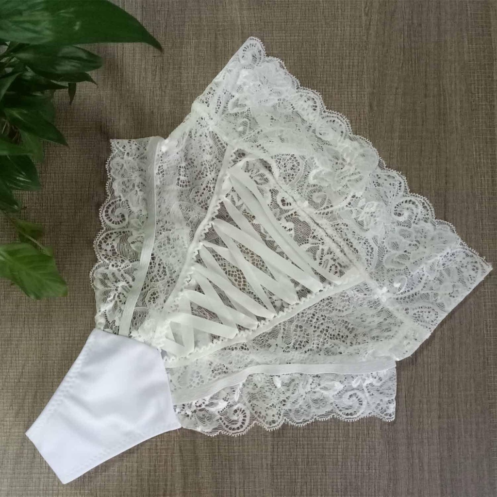 Quần Lót Ren Rỗng Cỡ Lớn Thoải Mái Hợp Thời Trang Cho Nữ