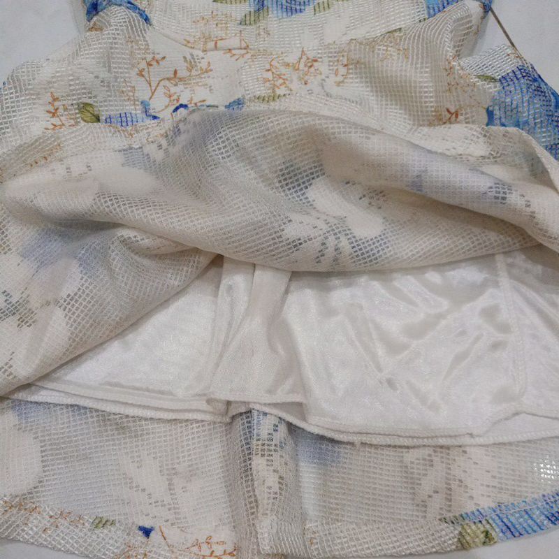 Đầm hoa lưới yiting