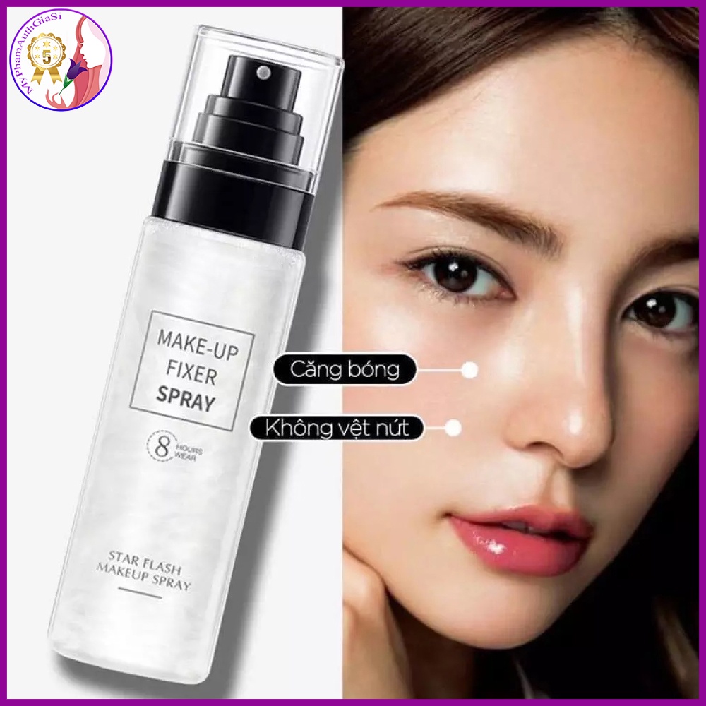 Xịt nhũ khóa nền trang điểm cố định lớp make up Star Flash Spray 8 Hours | BigBuy360 - bigbuy360.vn