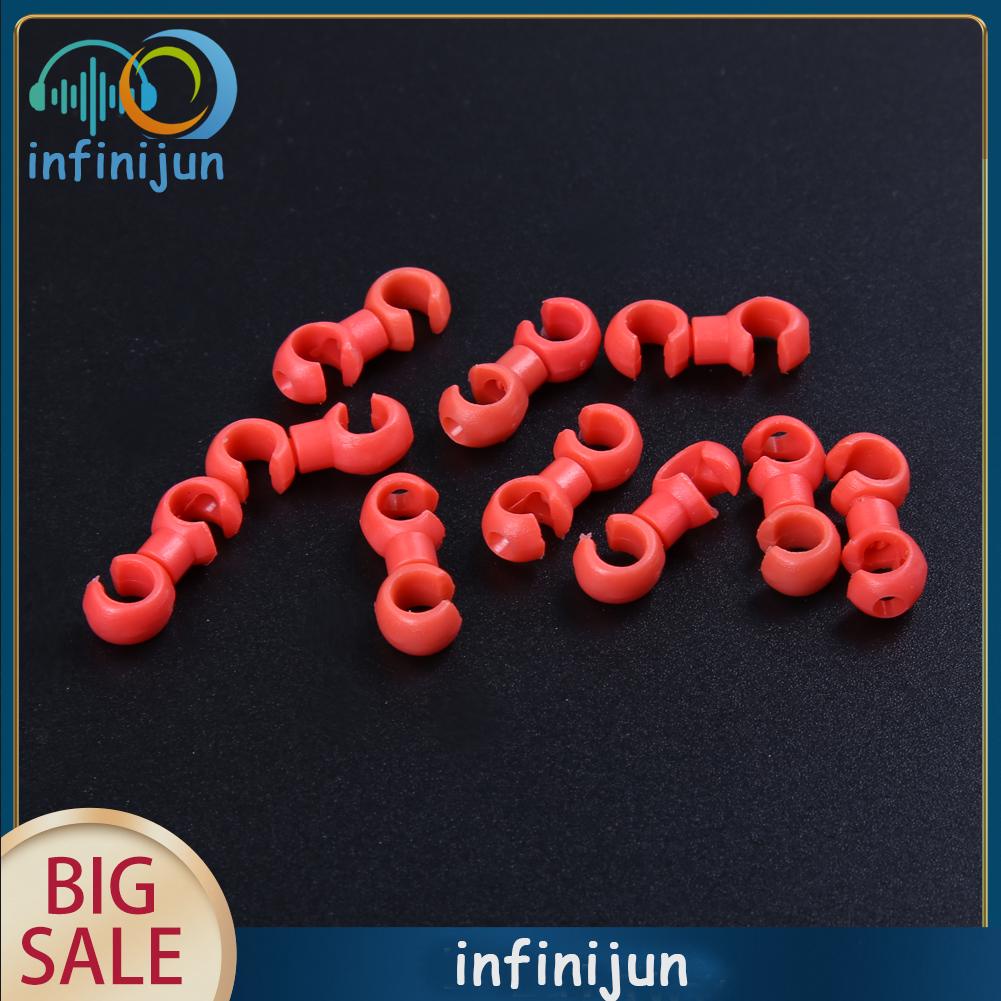 Set 10 kẹp chữ s giữ dây phanh xe đạp