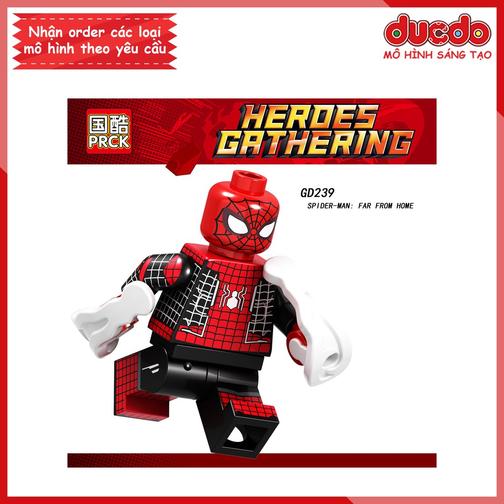 Minifigures các nhân vật trong Endgame - Đồ chơi Lắp ghép Xếp hình Mô hình Mini Iron Man EndGame LeLe GD 238 - 245