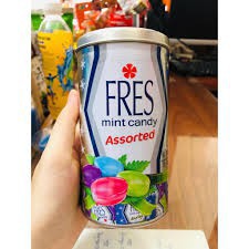 [Thanh Hóa - Miễn Vận Chuyển] Kẹo Trái Cây Fres Mint Candy Hộp Thiếc 135Gr