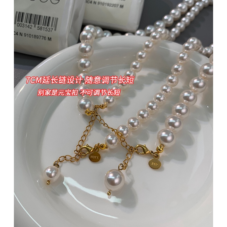 Vòng cổ ngọc trai nhân tạo  nữ thời trang mùa hè Shijia