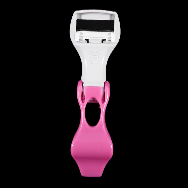 Women Cosmetic Tool Foldable White Pink Plastic Eyelash Curler