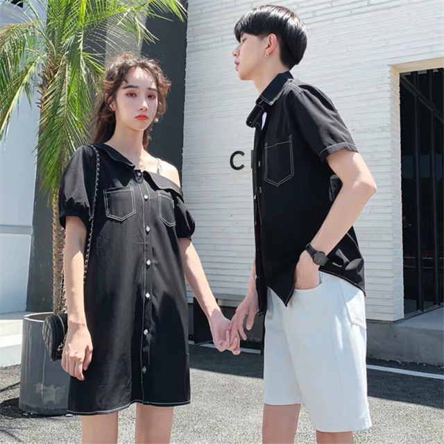 Váy áo đôi nam nữ hè 2019