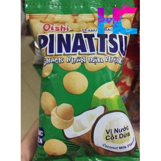 Đậu phộng oishi - Pinattsu vị mực cay