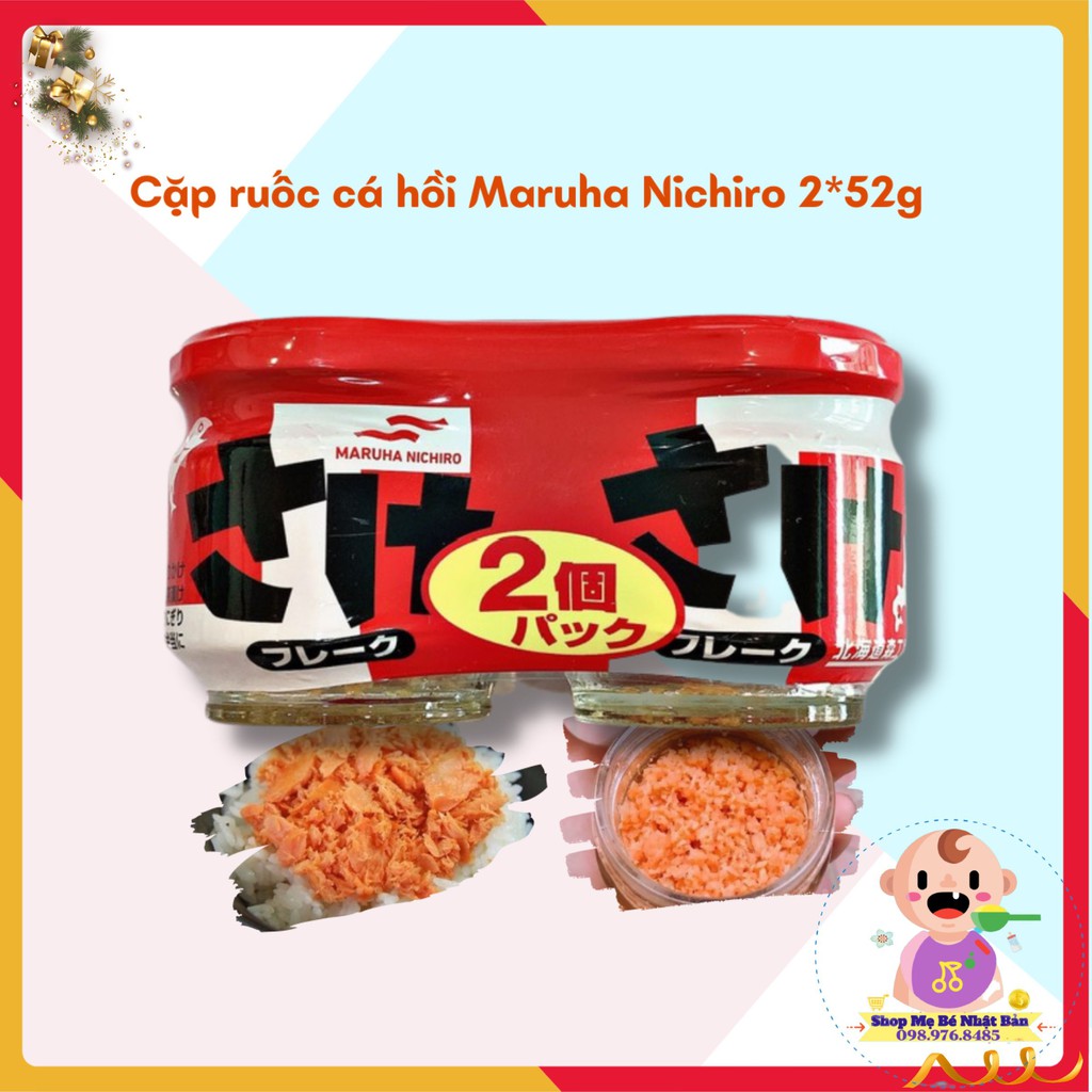  Ruốc cá hồi Maruha Cặp 2 Hủ Nhật Bản