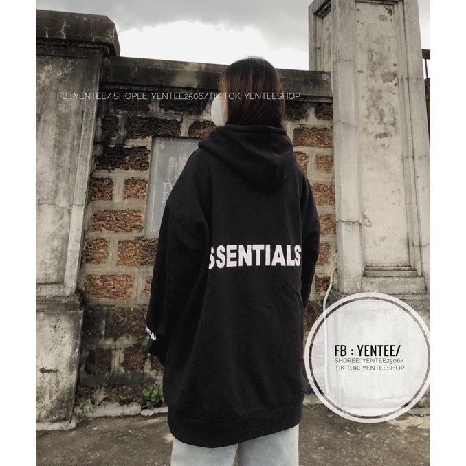 Áo hoodie Esentials Chữ lưng ( Ảnh Thật ) | BigBuy360 - bigbuy360.vn