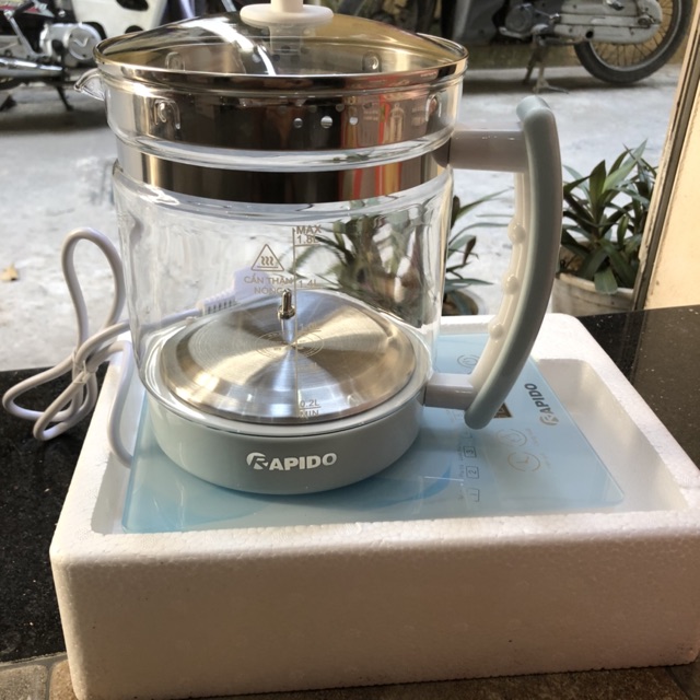 Ấm điện đa năng Rapido 1.8Lít