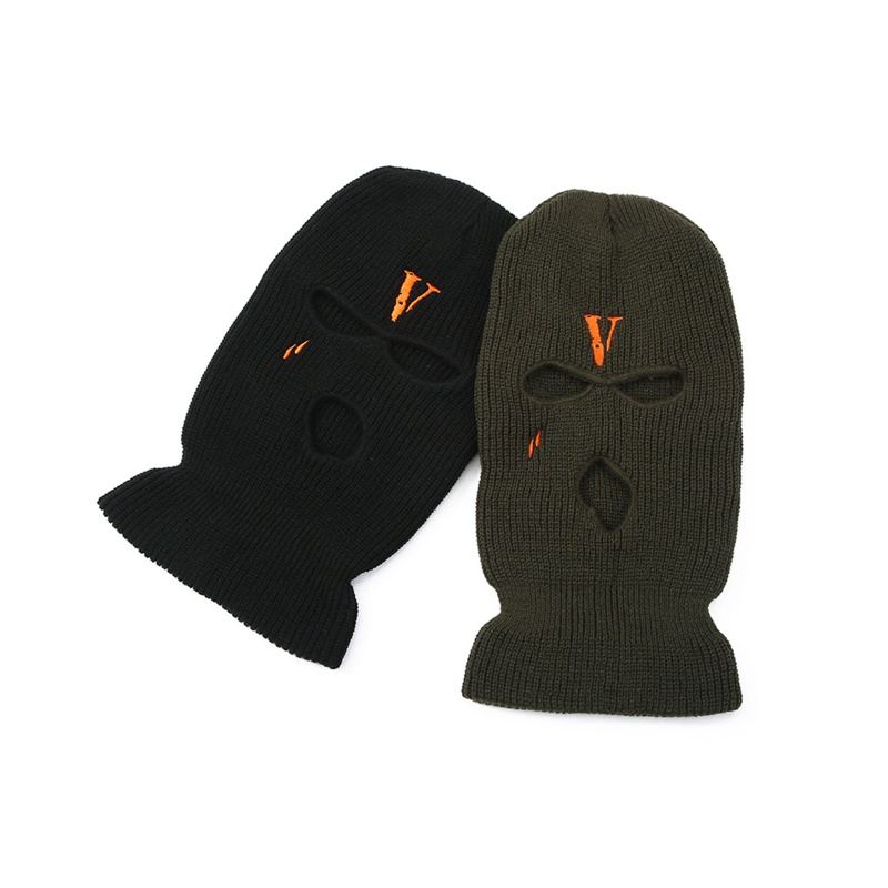 Mũ Balaclava Thêu Mặt Sáng Tạo Chống Gió Cho Các Hoạt Động Ngoài Trời