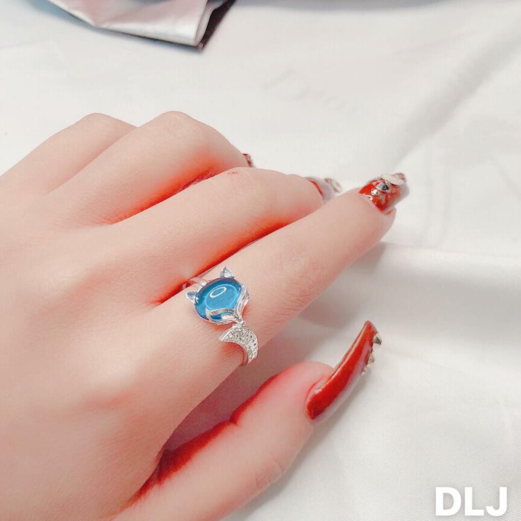 Nhẫn Hồ Ly Bạc Thật Nhẫn Nữ JQN N83
