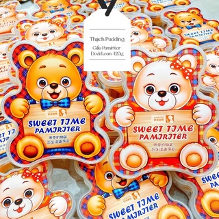 Thạch pudding con gấu Parimiter ĐÀI LOAN 420g