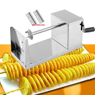 Máy cắt khoai tây lốc xoáy tại nhà đơn giản