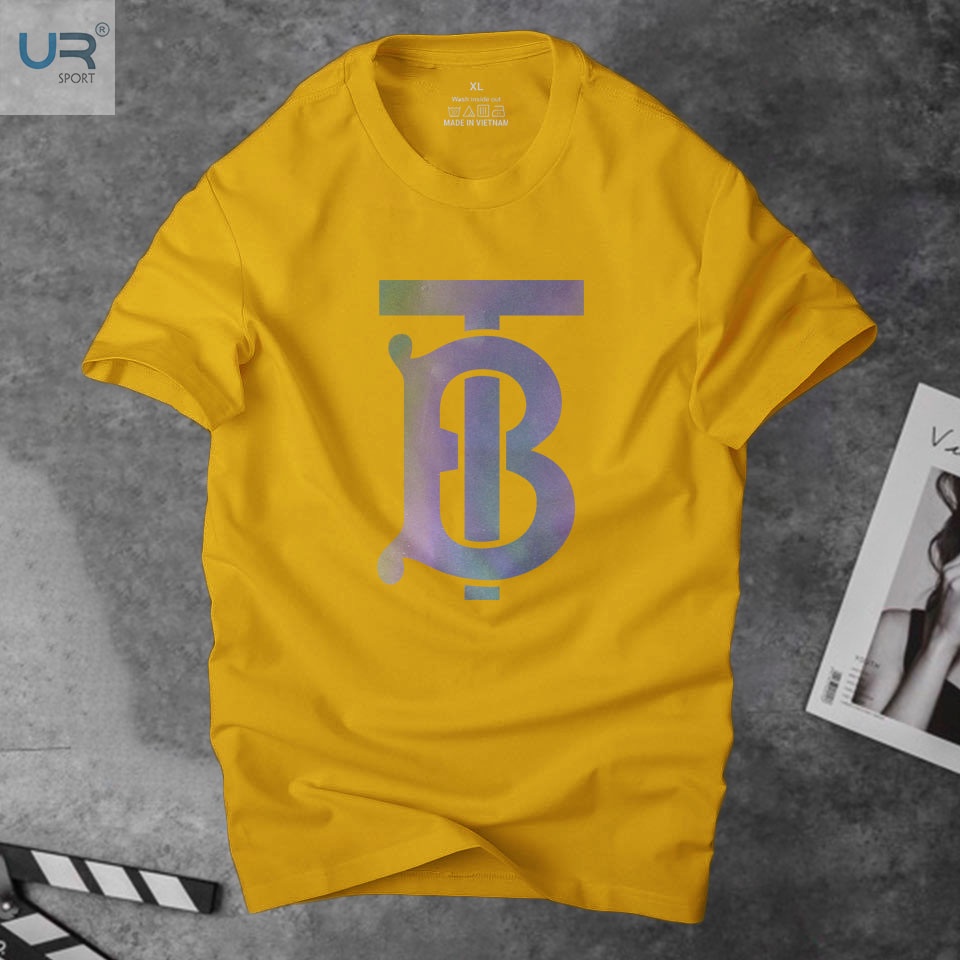 Áo thun cotton nam cổ tròn phản quang 7 màu phong cách năng động , vải Cotton co giãn,dày dặn