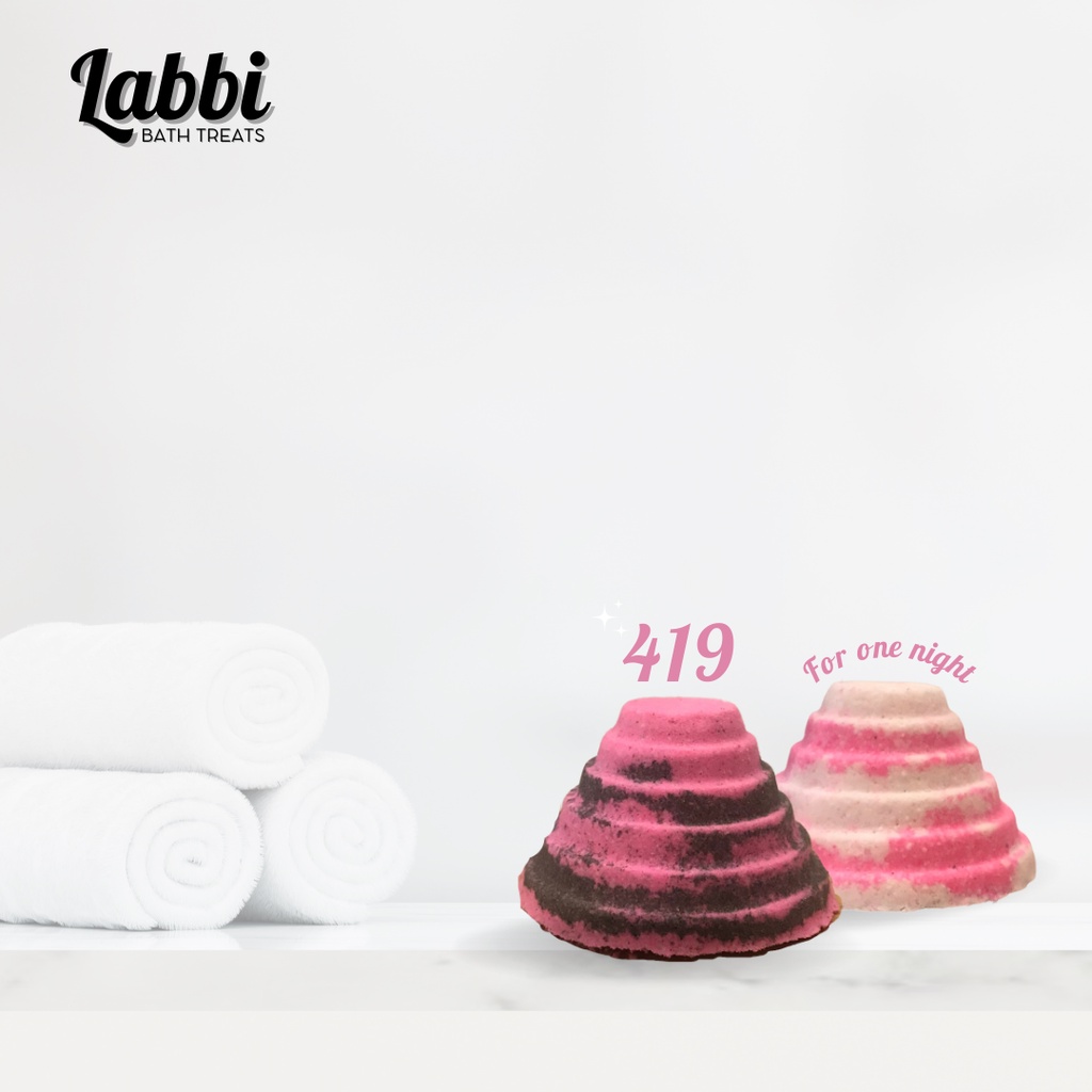 419 [Labbi] Bath bomb /  Bom tắm / Viên thả bồn tắm