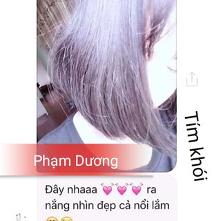 Nhuộm tóc tông TÍM