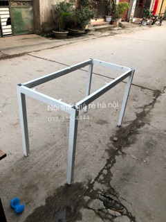 Khung bàn chân sắt 120 x 60 (không mặt bàn)