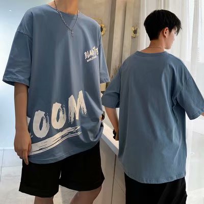 Áo thun tay ngắn dáng rộng in họa tiết phong cách nhật bản thời trang 3 màu tùy chọn size s-5xl