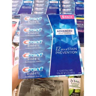 Kem đánh răng crest 3d white radiant mint 153g
