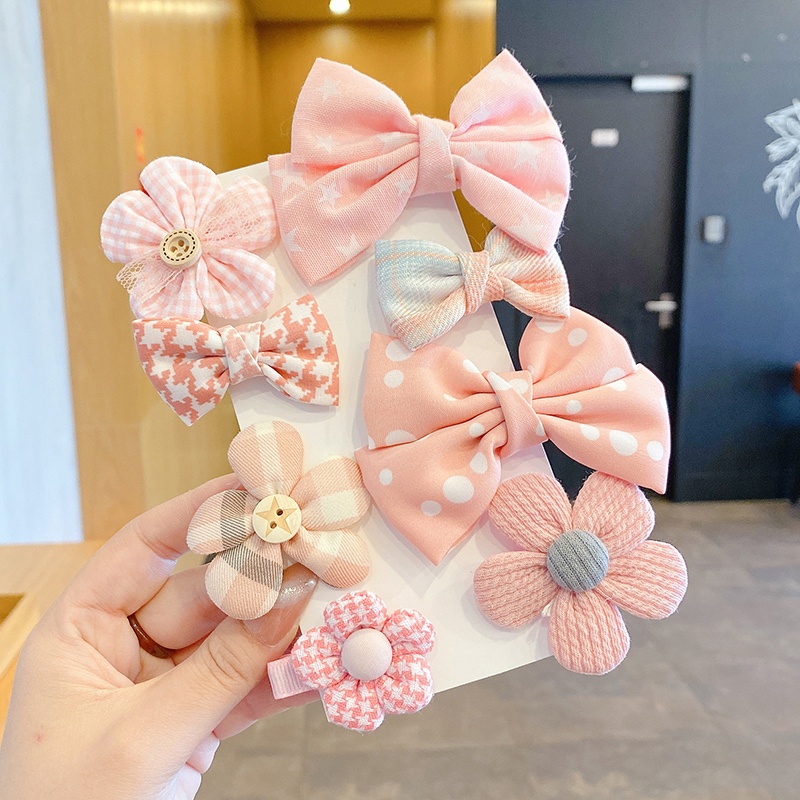 Kẹp Tóc Nơ Dễ Thương Cho Bé Gái