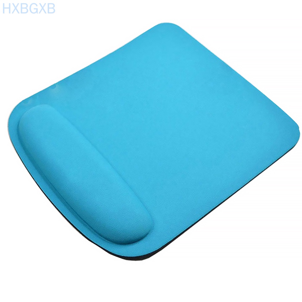 HXBG Wrist Support Mouse Pad Anti-Slip Nondeforming Mousepad Computer Laptop Accessories, Sky Blue