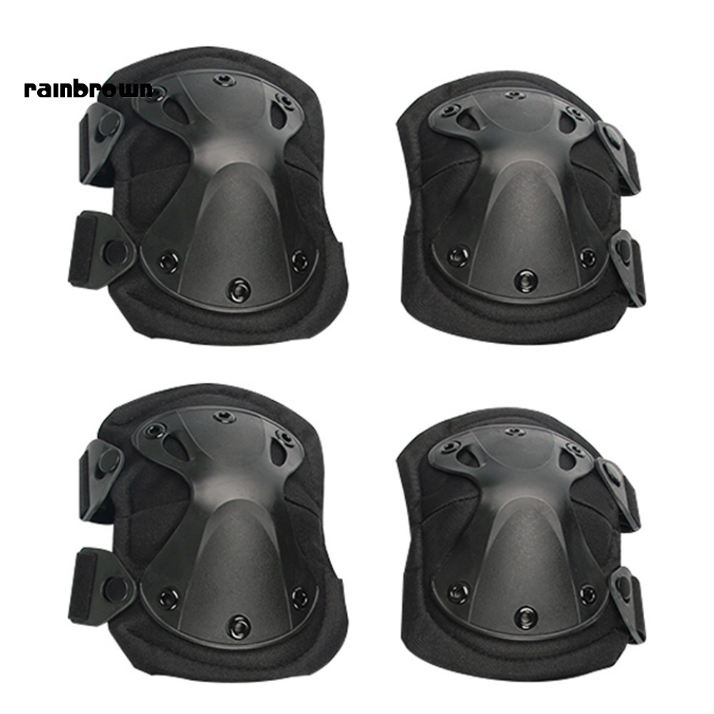 Bộ Giáp Bảo Vệ Khuỷu Tay Và Đầu Gối Chơi Thể Thao