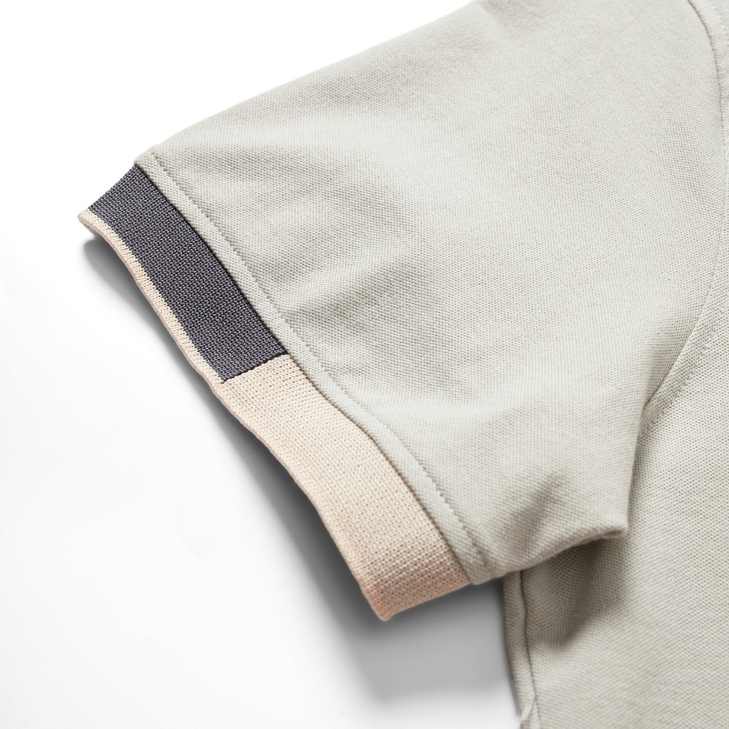 Áo polo nam Leo Vatino Cotton cá sấu thêu gấu cổ phối viền tay ngắn cổ bẻ thun polo PLZR27 | BigBuy360 - bigbuy360.vn