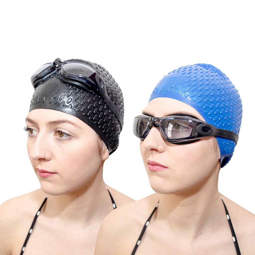 Kính bơi người lớn POPO 2360 với mắt kính trong chống tia UV mắt kiếng bơi hạn chế sương mờ chống hấp hơi