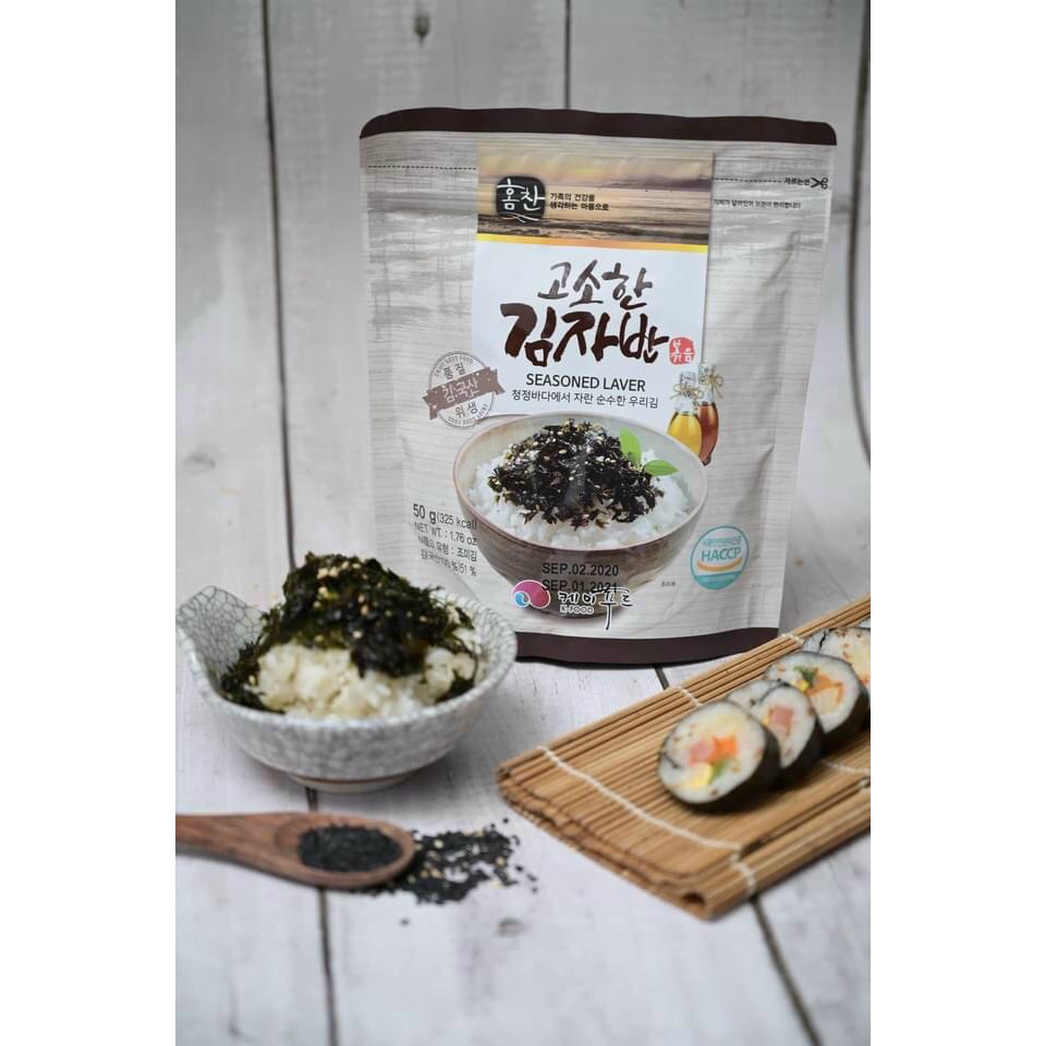 Rong Biển Vụn Tẩm Vừng Trộn Cơm