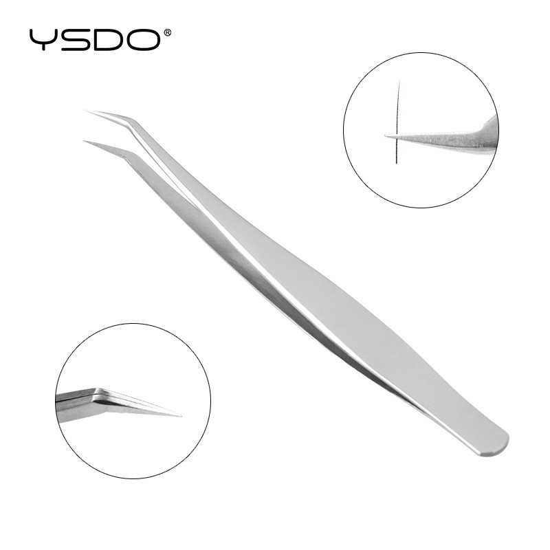 Set 2 Nhíp Gắn Mi Giả Bằng Thép Không Gỉ