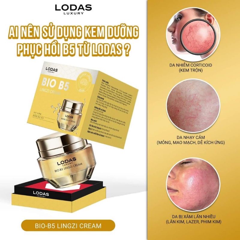 Kem đêm siêu phục hồi lodas bio b5 Đan Thy