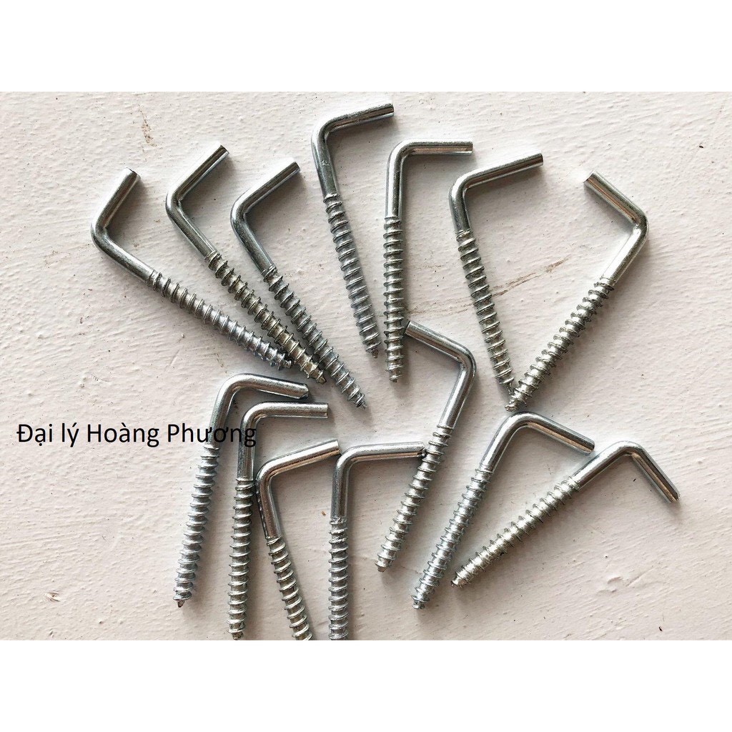 10 CÁI MÓC MÀNG, MÓC L, MÓC TREO ĐỒ ĐỦ KÍCH THƯỚC