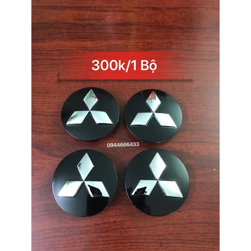 Logo bánh xe mitsu - Logo mâm mitsubishi - Ốp la zăng mitsubishi