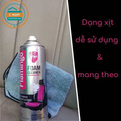BÌNH XỊT ĐA NĂNG VỆ SINH NỘI THẤT Ô TÔ FLAMINGO | BigBuy360 - bigbuy360.vn
