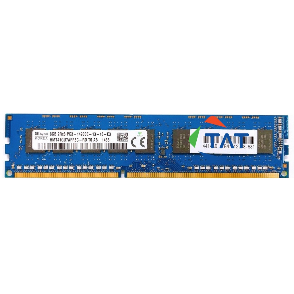 Ram Server Hynix 8GB DDR3 1866MHz PC3-14900E 1.5V ECC Unbuffered