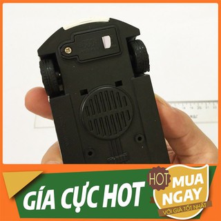 BÁN CHẠY ĐỒ CHƠI MÔ HÌNH – XE SẮT CẢNH SÁT CÓ NHẠC (M92593) Đồ Chơi Cho Bé