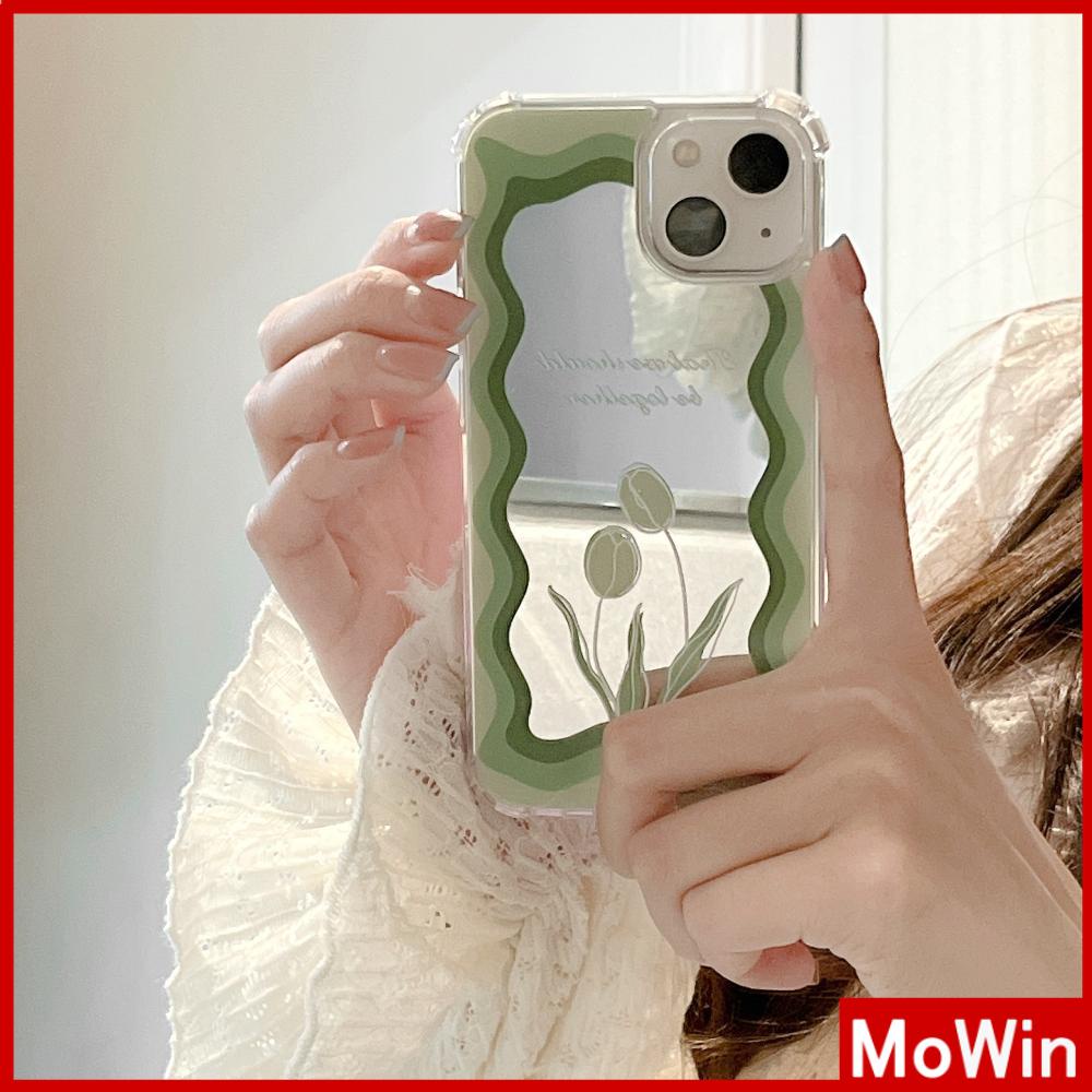 Ốp điện thoại acrylic HD chống sốc bảo vệ camera tích hợp gương thích hợp cho iPhone 11 13 Pro Max 12 Pro Max 7 Plus xr