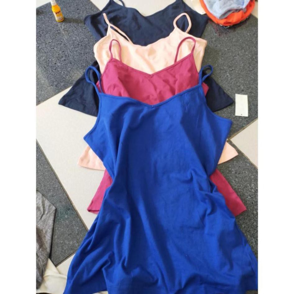 Aó 2 dây  hàng xuất cotton mềm mại thấm hút mồ hôi cực tốt, có thể mặc được các mùa | BigBuy360 - bigbuy360.vn