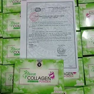 Diệp lục collagen
