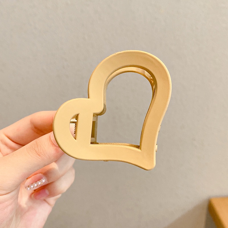 Kẹp Tóc Bằng Acrylic Bền Thiết Kế Đục Lỗ Phong Cách Hàn Quốc