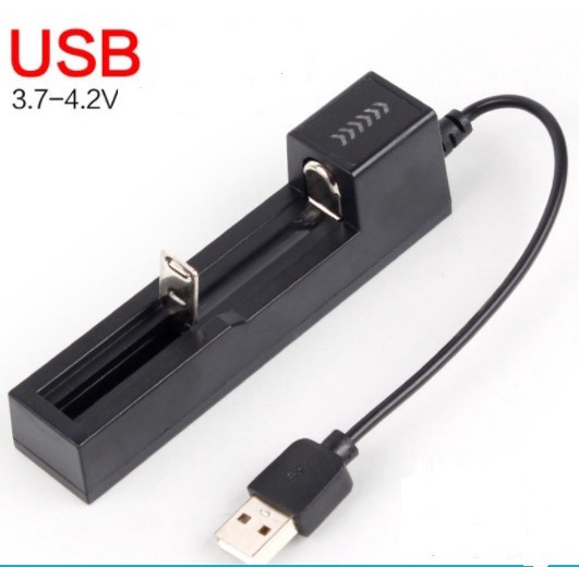 DOCK sạc đa năng 1 pin cổng USB 3,7 v 4,2 v pin lithium