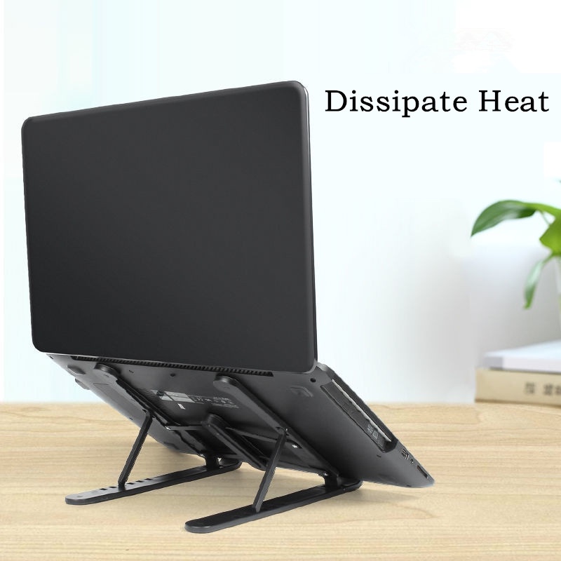 Giá Đỡ Laptop / Máy Tính Bảng Dạng Đứng Nâng Chiều Cao Để Bàn Ký Túc Xá 15 Inch