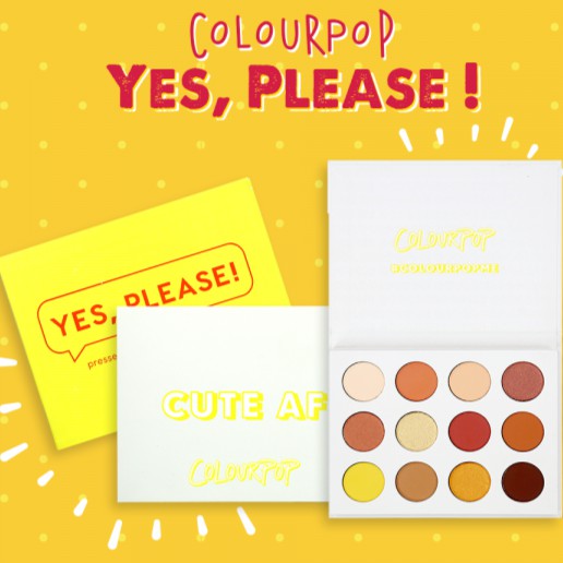 Bảng Phấn Mắt Colourpop Yes, Please! Pressed Powder Shadow Palette