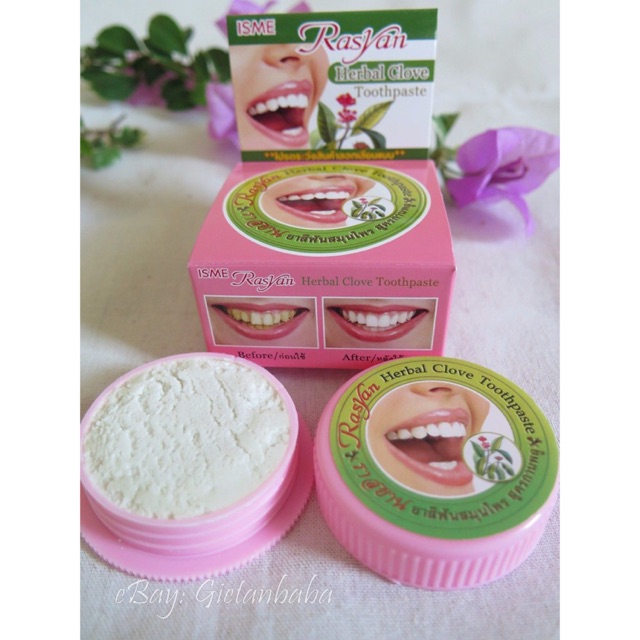 Kem tẩy trắng răng Rasyan Thái Lan