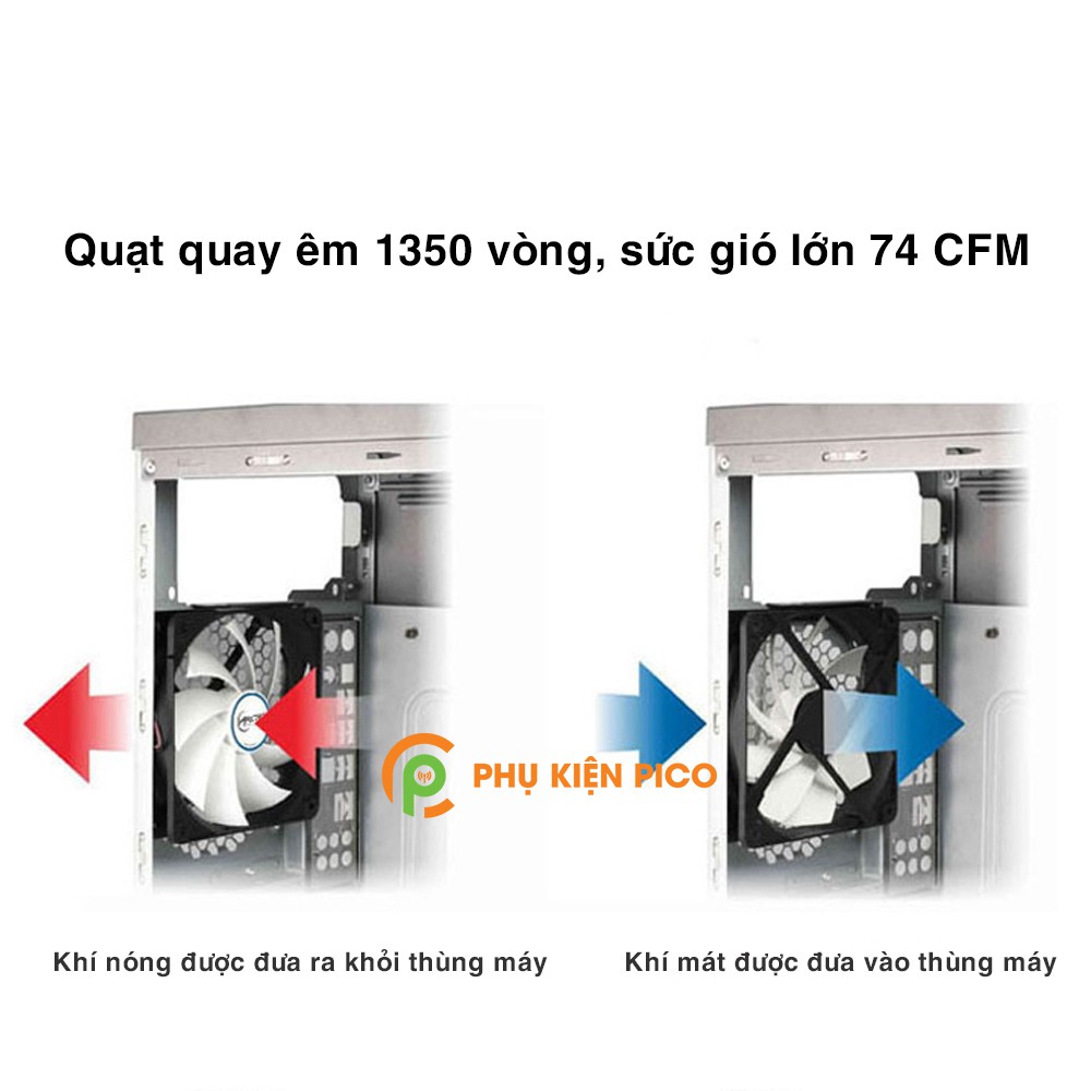 Quạt tản nhiệt case máy tính Arctic F14 PWM - Quạt Fan Case 14cm