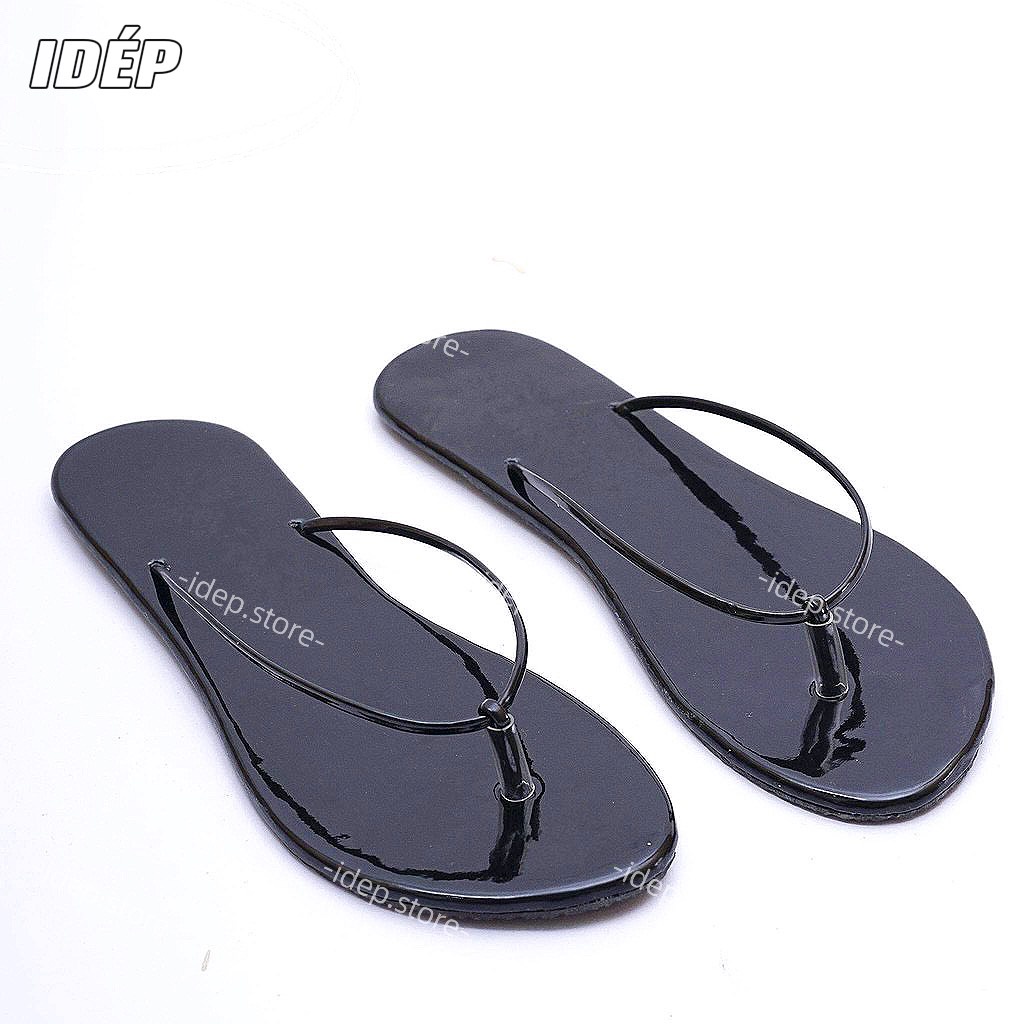 𝐢𝐃É𝐏 𝐃𝐋𝟎𝟑𝟗 Dép cọng chỉ quai mảnh da bóng trơn 10 màu - Dép kẹp nữ xỏ ngón mũi tròn đi dạo đi chơi đi biển mùa hè