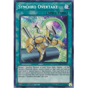 Thẻ bài Yugioh - TCG - Synchro Overtake - DAMA-EN067
