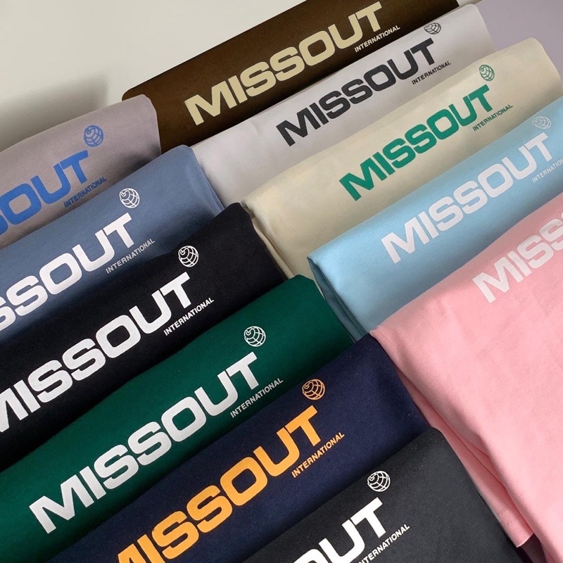 Áo thun tay lỡ Missout basic ss5 phông Unisex nam nữ cotton oversize form rộng