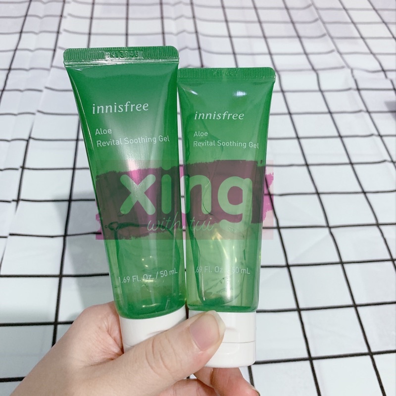 🍀 Gel làm dịu đa năng nha đam innisfree Aloe Revital Soothing Gel 50ml 🍀